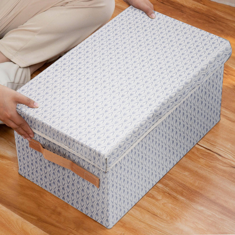 Latitude Run® Fabric Storage Bin Set of 3 Wayfair